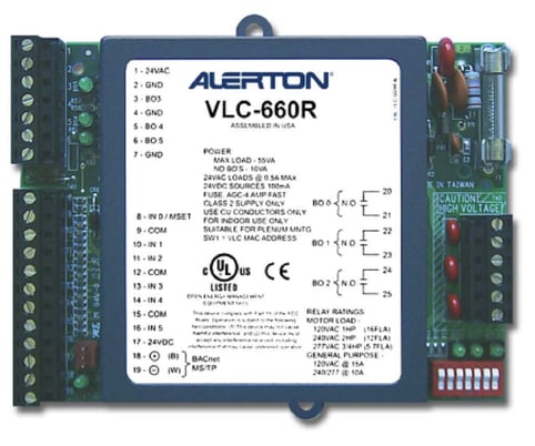 Alerton Ibex Honeywell VLC-660R PLC Logic Controller for HVAC and Equipment - Image 1