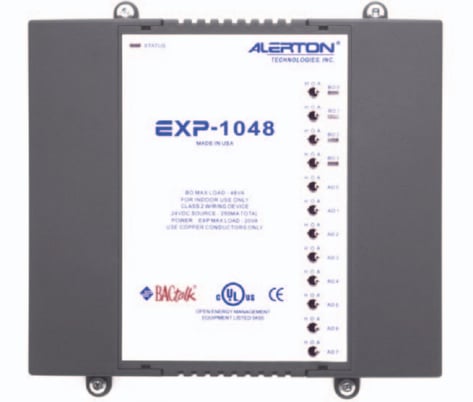 Alerton Honeywell EXP-1048 I/O Expansion Module for VLX, 10 Uni In, 4 Bi Out - Image 1