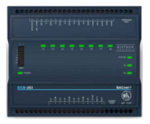 Distech CDIB-203E-00 ECB-203 with Environmental Protection BACnet Controller - Image 1