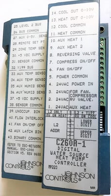 Johnson Controls C260A-1 Heat Pump Digital Water Source Controller - Image 1