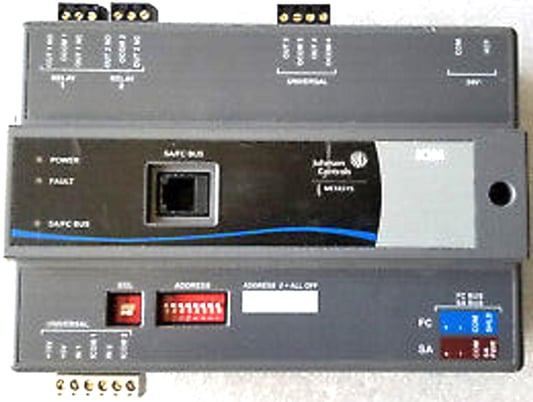 Johnson Controls MS-IOM2710-0 6-Point IOM Input/Output Module, 2UI 2UO 2BO FC - Image 1