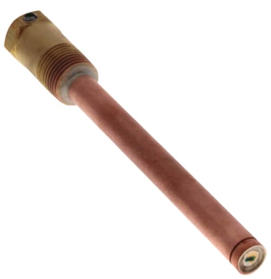 Johnson Controls WEL14A-602R Bulb Well, 1/2" Pipe Thread, Brass Connector - Image 1