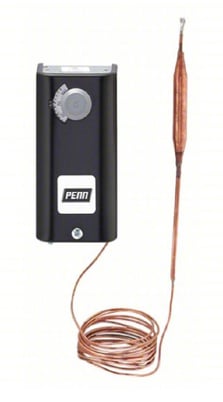 Johnson Controls A19AAD-5C Remote Bulb Temp Control, Fixed Diff 2.5+/-1.5F, SPST - Image 1