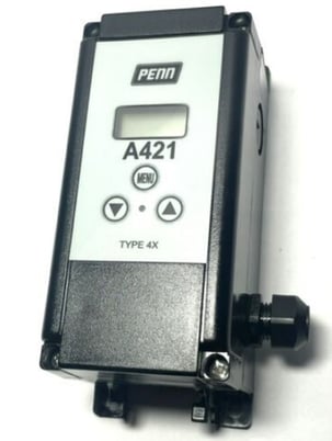 Johnson Controls A421AEC-222C Electronic Single Stage Temp Control, 120/240 VAC - Image 1