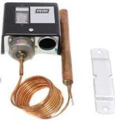 Johnson Controls A72AA-3C Single Function Temperature Control, Close High, DPST - Image 1