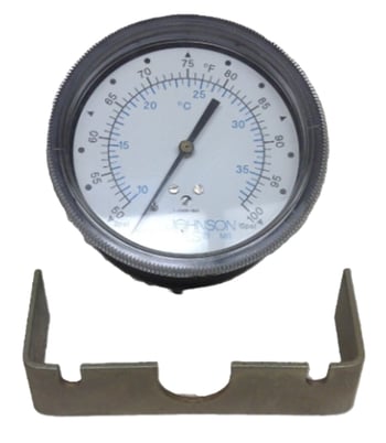 Johnson Controls T-5500-1051 Pneumatic Temperature Indicator, 50 to 100 Deg F - Image 1