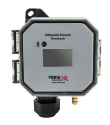 Veris PX3ULX05 Dry Differential Pressure Sensor Bluetooth Universal Enclosure - Image 1