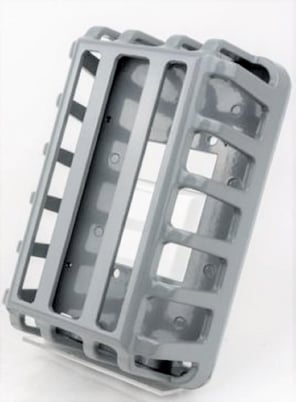 Johnson Controls GRD10A-601 Aluminum Thermostat Guard w/ Baseplate - Image 1