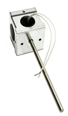 Johnson Controls TE-631AM-1 Immersion Temperature Sensor, 1k ohm Nickel Wire, 6" - Image 1