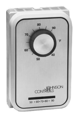 Johnson Controls T26A15C 120V SPDT Thermostat (40-60F) - Image 1