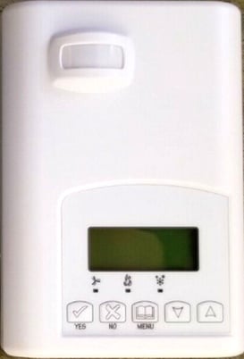 Distech CDIVI-7652H50E1 ECL-STAT-HPP Allure Communicating Thermostat, LONWORKS - Image 1