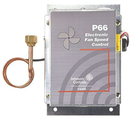 Johnson Controls P66AAB-2 P66 Series Electronic Fan Speed Control, 90-250 PSI - Image 1
