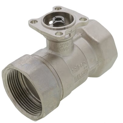 Belimo B238 1-1/2" B2 2-Way Brass Valve w/ Stainless Steel Ball Stem 19 Cv - Image 1