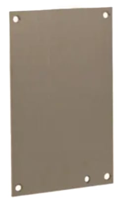 Wiegmann P1008SS Enclosure Back Panel, JIC B Series, 8.8 X 6.8, 304 SS - Image 1