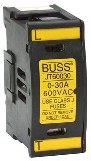 Eaton Cooper Bussmann JTN60030 Fuse Holder, Class J, 30 Amp, With Indication - Image 1