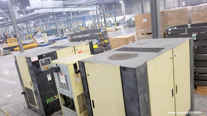 184 cfm, 125 psi, Ingersoll-Rand #RS30i-A125, Air Compressors, 40 HP, 208-230/460 V., 2018 - Image 2