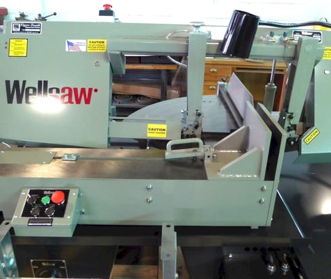 13" x 16" Wellsaw #1316S, horizontal band saw, miter, 1" blade, 3 HP, new, in stock - Image 4