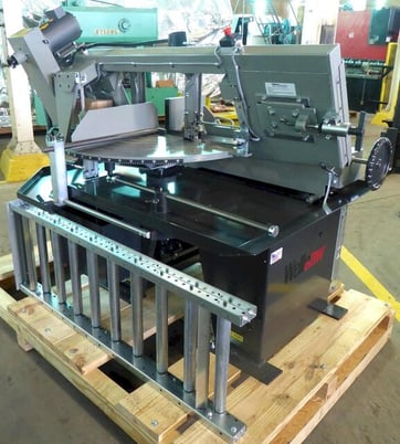 13" x 16" Wellsaw #1316S, horizontal band saw, miter, 1" blade, 3 HP, new, in stock - Image 5
