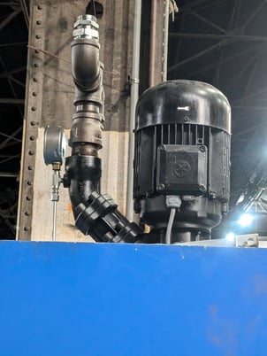 Hoffman #UBF-300K, filter machine, with Koolant Koolers chiller, low usage - Image 8