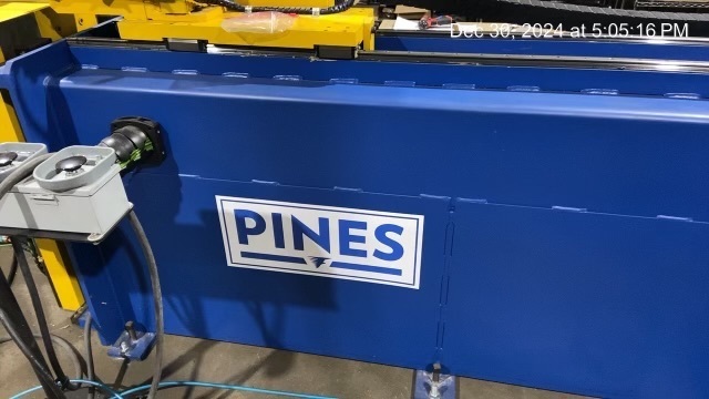 6" Pines #e40, electric CNC rotary bender, 10-Axis, 2021 - Image 4