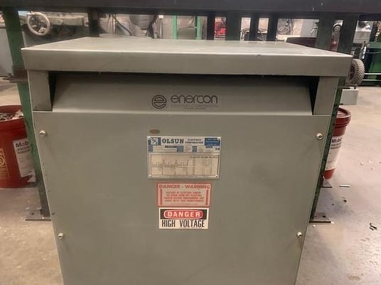 49" 2-Sided Corona treater, Enercon #LM2470-1, spare included, 7 KW, 230/460 V., 1999 - Image 5