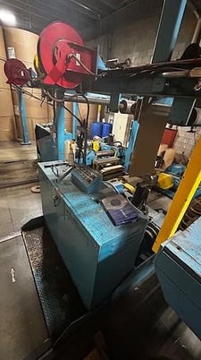 65" Jagenberg #Synchro-166, dual rotary sheeter, 2 back stands, web guide - Image 6