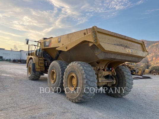 Caterpillar 745-04, Articulated Truck, 7881 hours, S/N: 3T600347, 2018 - Image 4