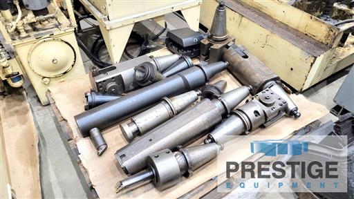 72" Giddings & Lewis, High Column, 84" swing, 96" U/R, 62" Z, 200 RPM, 12 ATC, 75 HP, G & L 8000, 1998, #30175 - Image 6