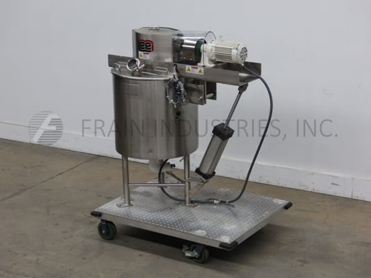 30 gallon Lee #30DMT, 316 Stainless Steel jacketed & insulated motion kettle, 40 psi, 23" dia. x 21" deep - Image 5