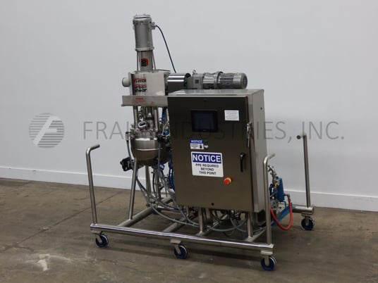 5.28 gallon Lee #15-20LD12T, 316 Stainless Steel jacketed kettle, 16-3/4" ID x 15" deep, triple motion - Image 5