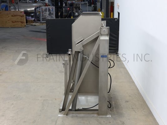 Cozzini #CBD3080-610, 304 Stainless Steel tote / vat dumper, equipped with 48" W x 44" L x 55" H tote chamber - Image 4