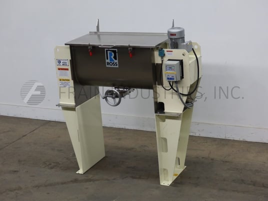 5 cu.ft. Ross #42N-05S, double ribbon mixer, 304 Stainless Steel contact parts, 38" length, 17" width, 21" - Image 1