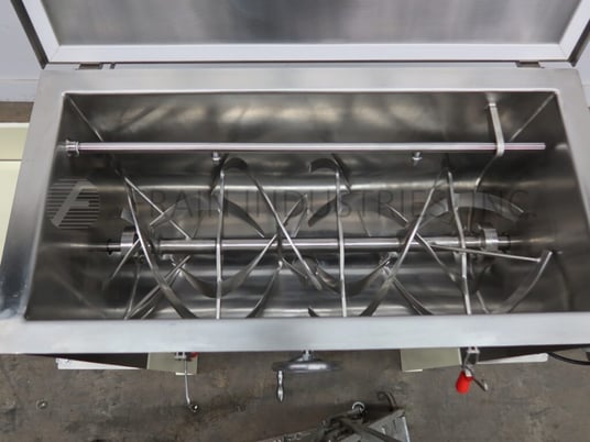 5 cu.ft. Ross #42N-05S, double ribbon mixer, 304 Stainless Steel contact parts, 38" length, 17" width, 21" - Image 2