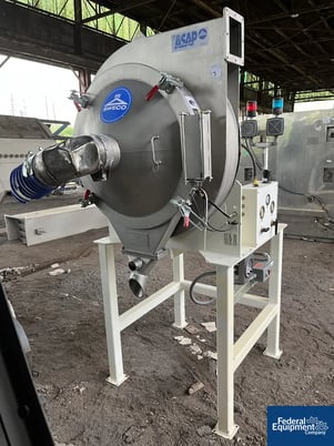 Sweco #TS30S, Turbo Screen Classifier, Stainless Steel housing, 30" diameter, 1600 cfm, 7.5 HP, 1180 RPM - Image 1