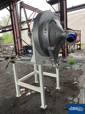 Sweco #TS30S, Turbo Screen Classifier, Stainless Steel housing, 30" diameter, 1600 cfm, 7.5 HP, 1180 RPM - Image 3