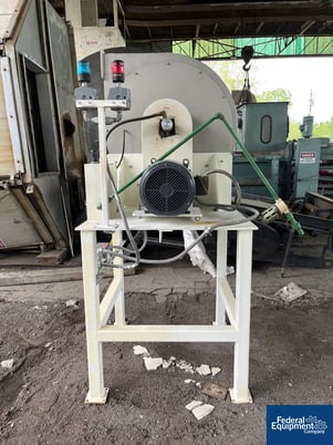 Sweco #TS30S, Turbo Screen Classifier, Stainless Steel housing, 30" diameter, 1600 cfm, 7.5 HP, 1180 RPM - Image 5