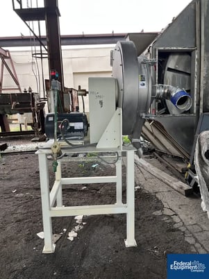 Sweco #TS30S, Turbo Screen Classifier, Stainless Steel housing, 30" diameter, 1600 cfm, 7.5 HP, 1180 RPM - Image 6