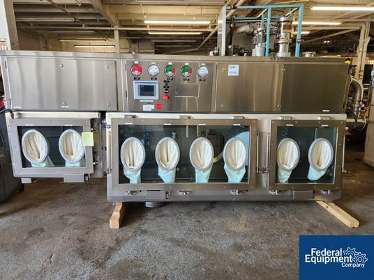 Telstar, Compounding Isolator, Stainless Steel, 6-Glove, single-sided, 99" width x 24" D x 38" H Main - Image 1
