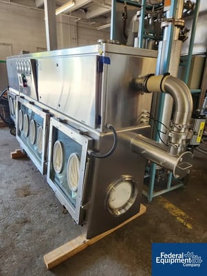 Telstar, Compounding Isolator, Stainless Steel, 6-Glove, single-sided, 99" width x 24" D x 38" H Main - Image 2