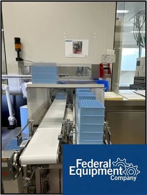 110 Ton, Krauss Maffei #110/750-CX, Injection Molding Line, 2019 - Image 3