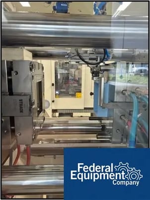 110 Ton, Krauss Maffei #110/750-CX, Injection Molding Line, 2019 - Image 4