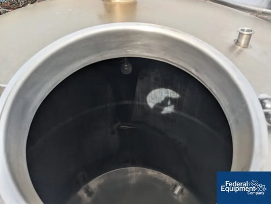 2000 gallon Stainless Steel Tank, 78" diameter x 87" straight side - Image 5