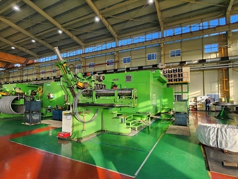 1.29" x 11.81" Hyodong #HBP-633L, 6-die parts former, 82 PPM, 132 KW - Image 1