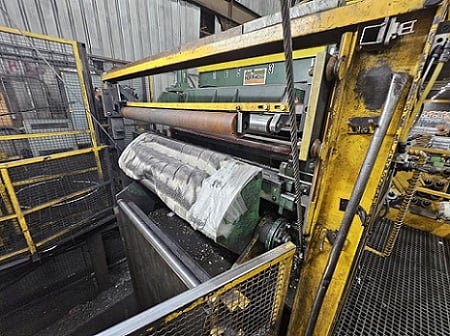 60" x .135" Cincinnati / Herr Voss slitting line, 50000 lb., L to R - Image 6