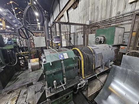 60" x .135" Cincinnati / Herr Voss slitting line, 50000 lb., L to R - Image 7