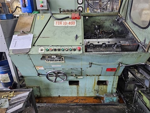 3/8" x 2-1/2" Tanisaki #10-400, thread roller, 11 KW 4P, 400 PPM, serial #N-3635134 - Image 1