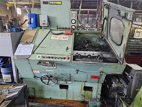 3/8" x 2-1/2" Tanisaki #10-400, thread roller, 11 KW 4P, 400 PPM, serial #N-3635134 - Image 3
