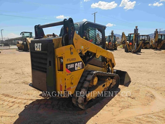 Caterpillar 259D, Track Loader, 2877 hours, S/N: FTL11031, 2017 - Image 3