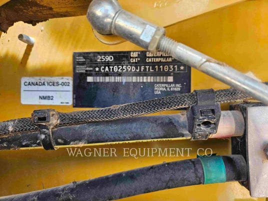 Caterpillar 259D, Track Loader, 2877 hours, S/N: FTL11031, 2017 - Image 6