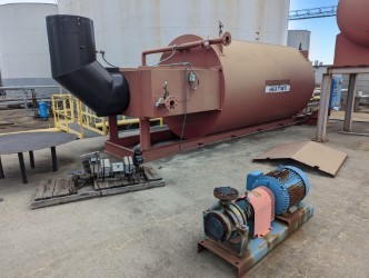8 MM BTU/hr American #AHE-800, Thermal Fluid Heater (Never Commissioned) - Image 1